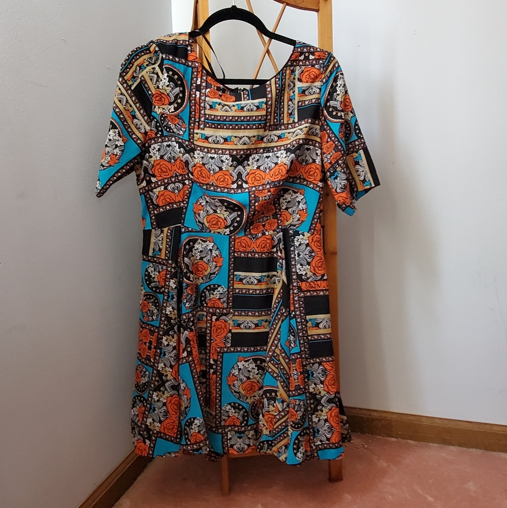 Beautiful colorful dress